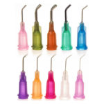 TE BENT STAINLESS STEEL DISPENSING NEEDLES - 45°