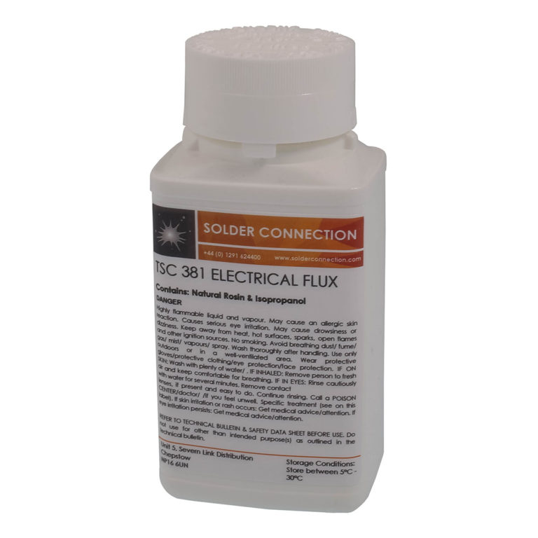 QUALITEK 381 NO CLEAN ELECTRICAL FLUX Solder Connection