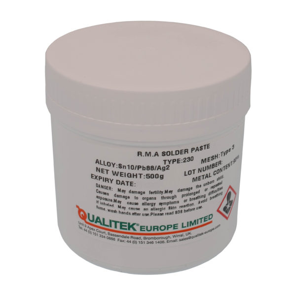 DELTA 230 RMA SOLDER PASTE