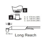 STDC-x03L 0.76MM LONG REACH DESOLDER CARTRIDGE - Image 3
