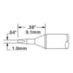 STTC-x25 1MM CHISEL SOLDER CARTRIDGE - Image 2