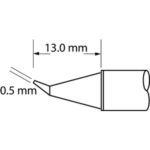 SxV-CNB05 0.5MM BENT CONICAL SOLDERING TIP - Image 3
