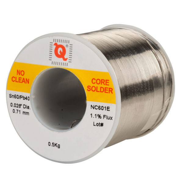 QUALITEK NC601E 60/40 1.1% NO CLEAN SOLDER WIRE