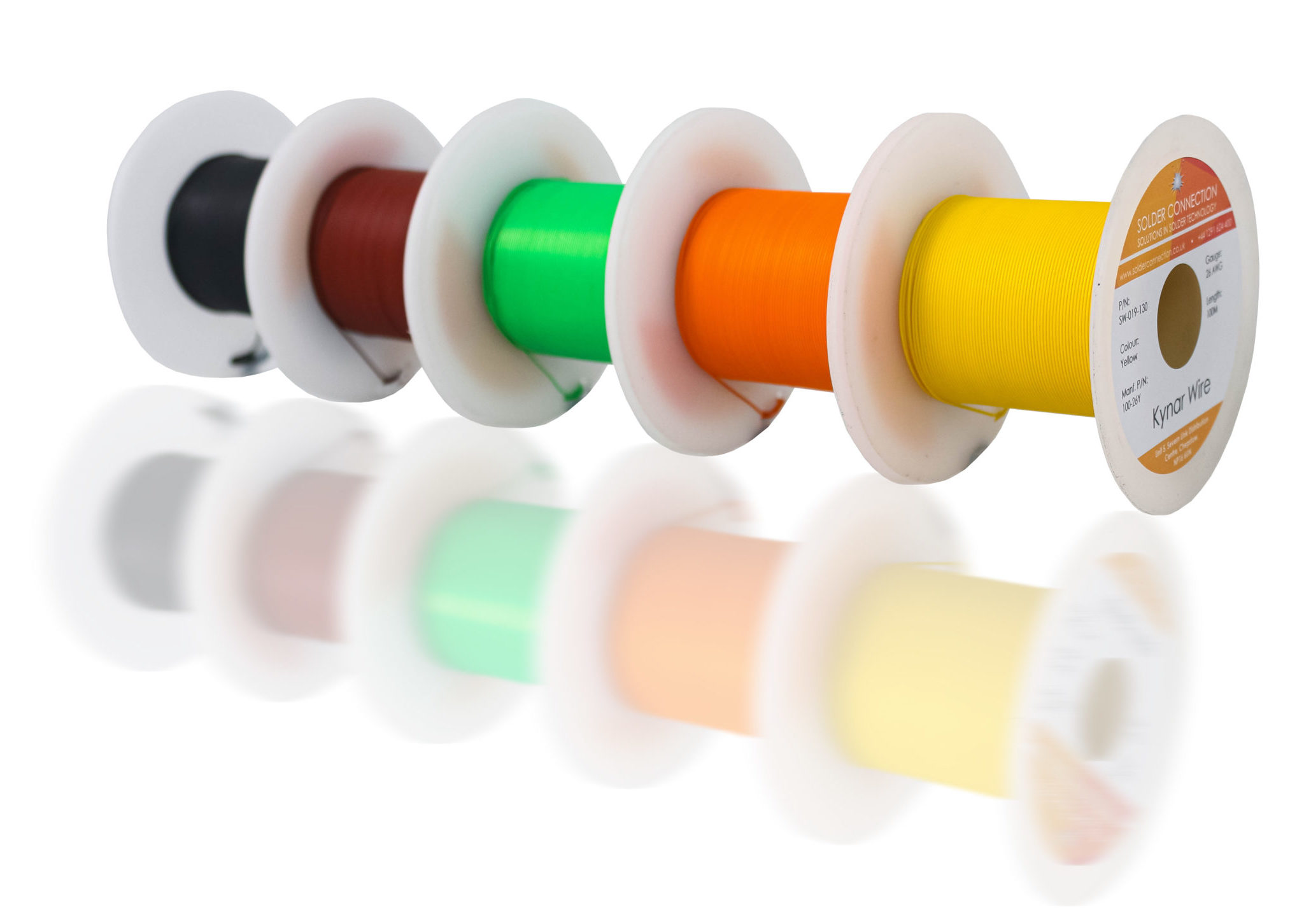 Solder Connection Kynar Wire in various colours