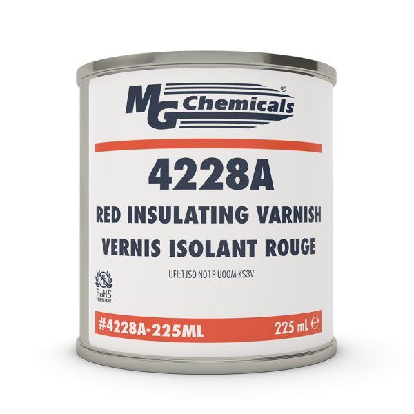 4228A RED INSULATING VARNISH - Image 3