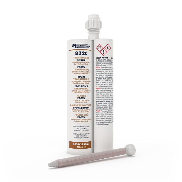832C TWO-PART CLEAR EPOXY POTTING COMPOUND - Image 3