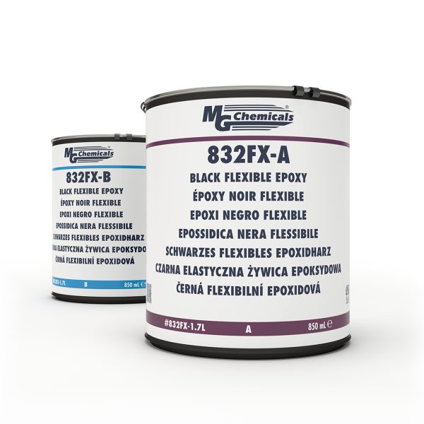 832FX TWO-PART BLACK FLEXIBLE EPOXY POTTING COMPOUND - Image 3