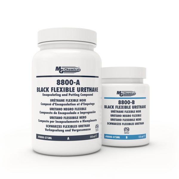 8800 BLACK FLEXIBLE URETHANE POTTING COMPOUND - Image 2