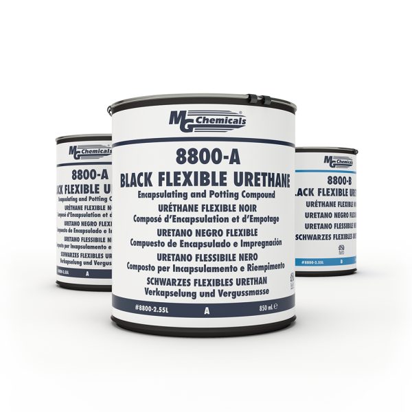 8800 BLACK FLEXIBLE URETHANE POTTING COMPOUND - Image 3