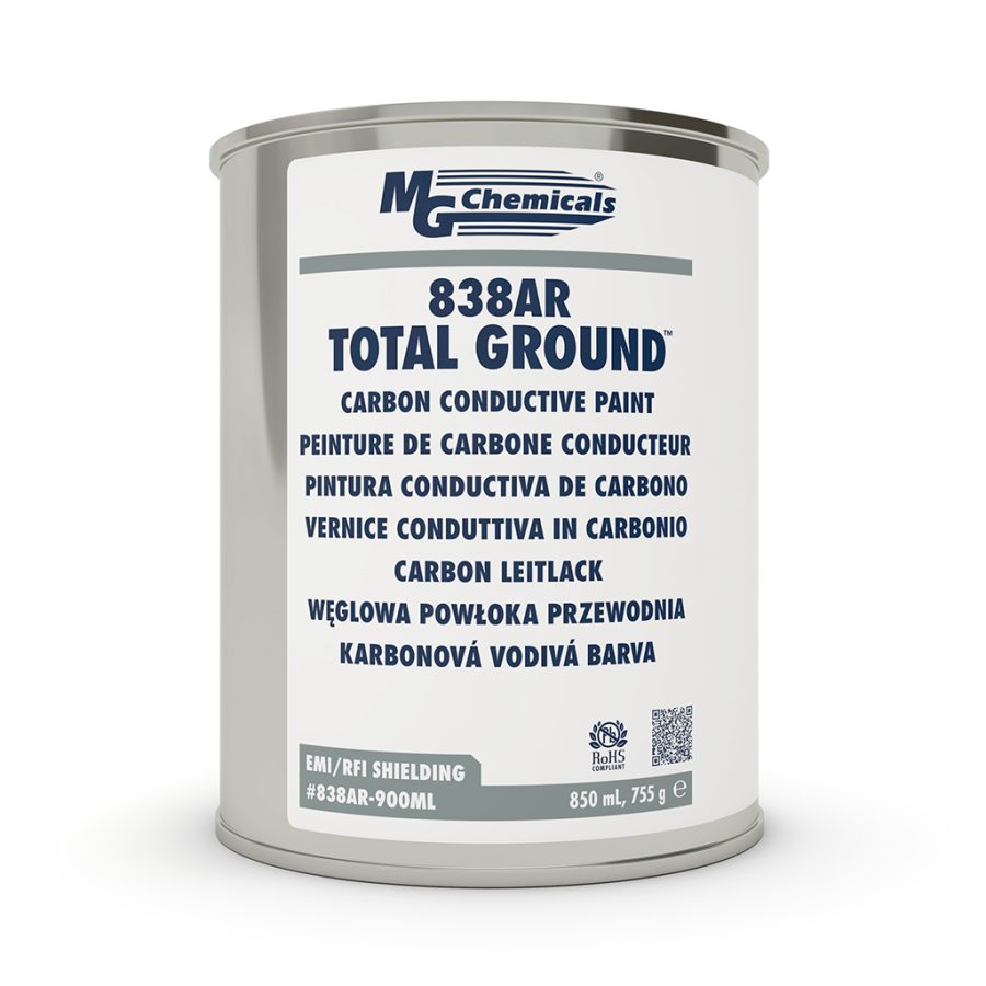 838AR TOTAL GROUND CARBON CONDUCTIVE COATING - Solder Connection