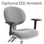 AS-SP3 ESD FULLY ERGONOMIC CHAIR (HIGH) W/ FOOTRING - Image 4