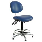 CR3 ERGONOMIC CLEANROOM LABORATORY CHAIR (HIGH) - Image 3