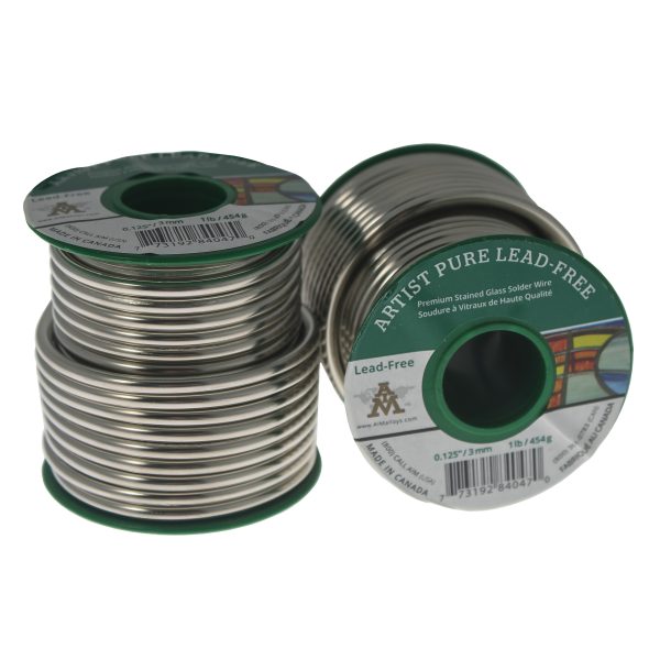 ARTIST PURE LEAD FREE 3.2MM SOLID SOLDER WIRE 454G